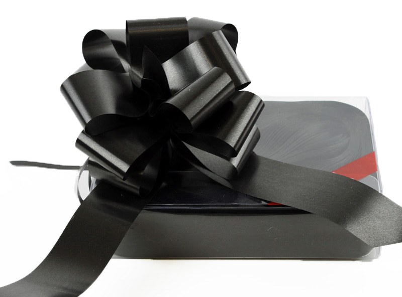 Picture of 20 x Black Pull Bows 50mm